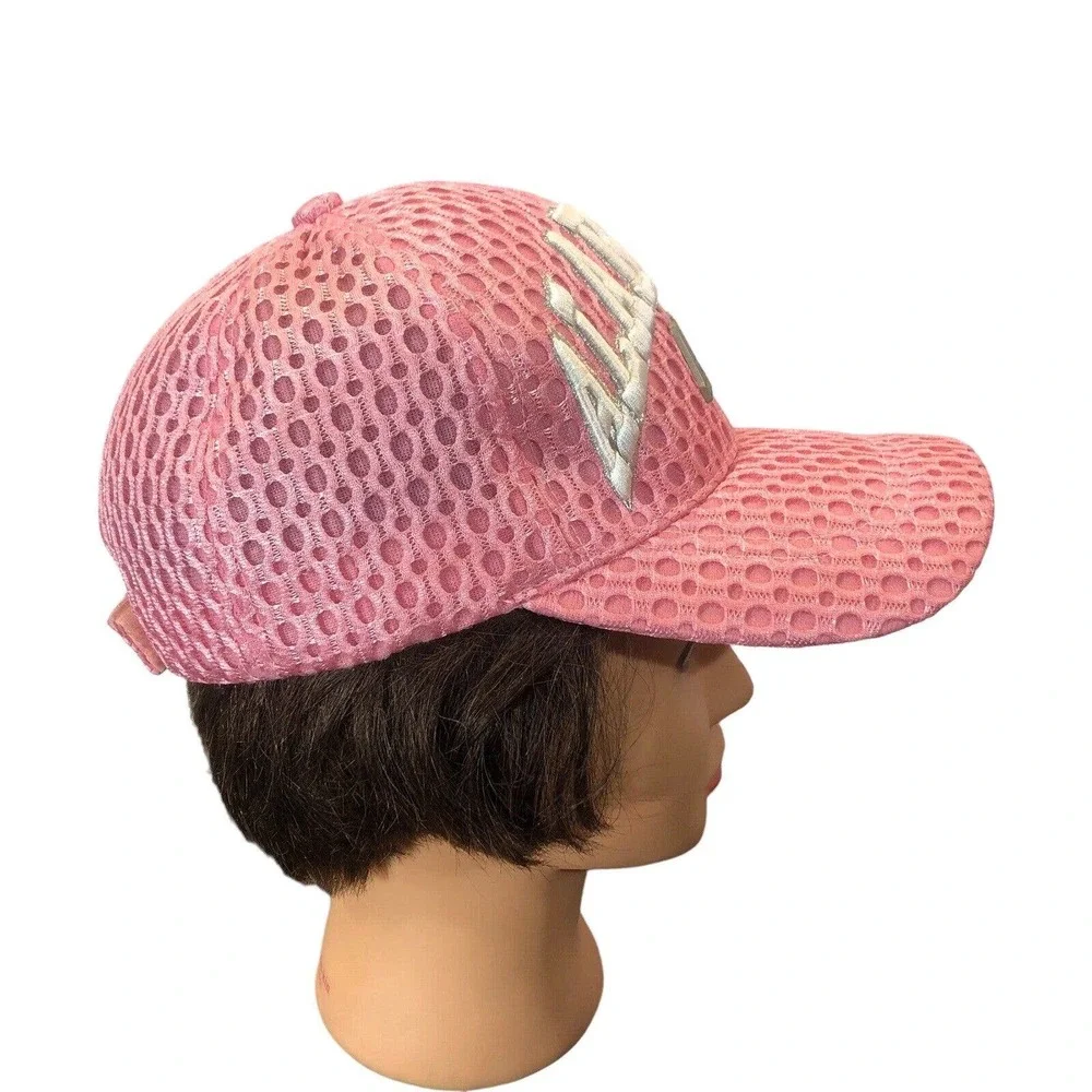 ALABAMA‎ AL Baseball Cap Hat Pink Adjustable Strapback Mesh Structured 6-Panel